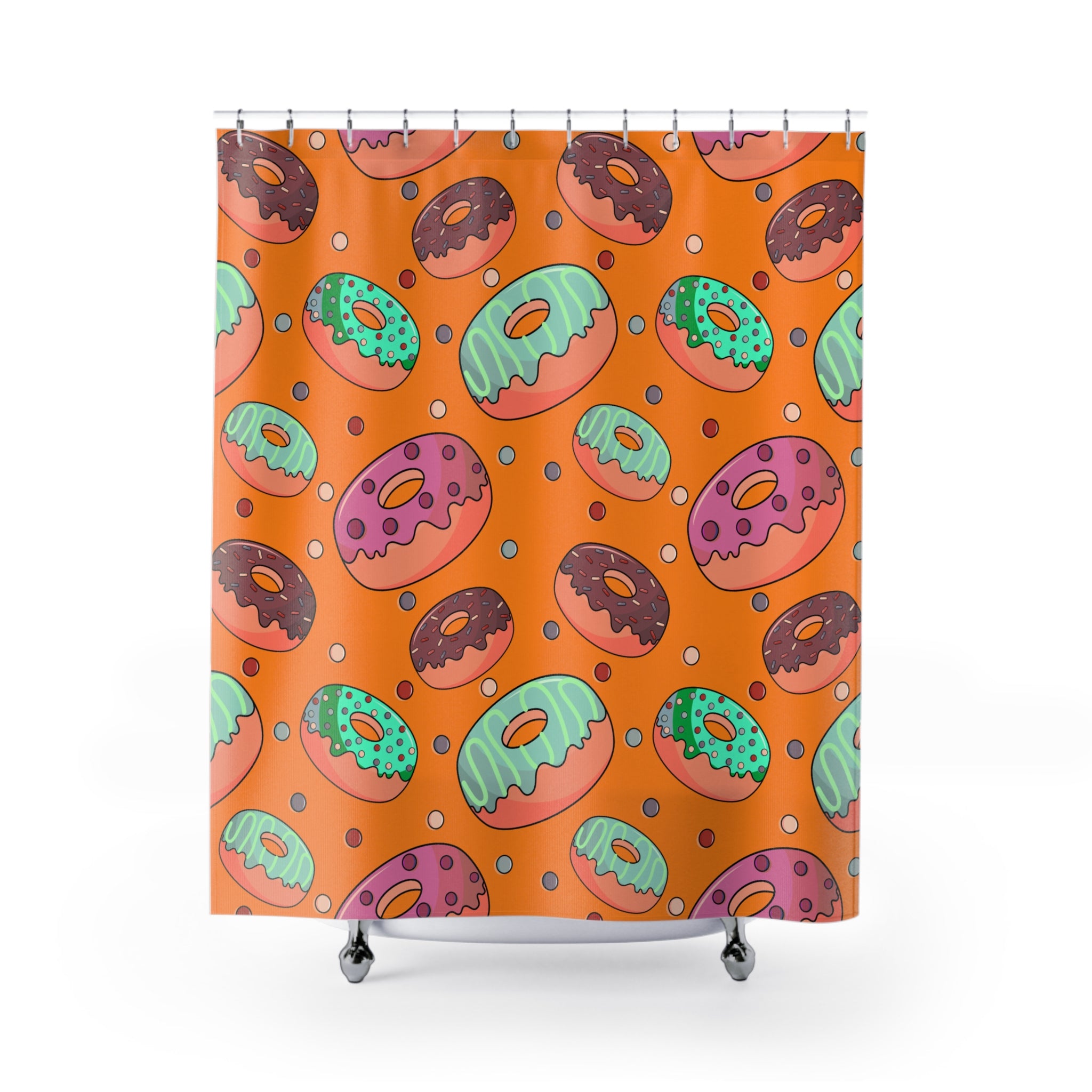 Sweeties Donuts Shower Curtain