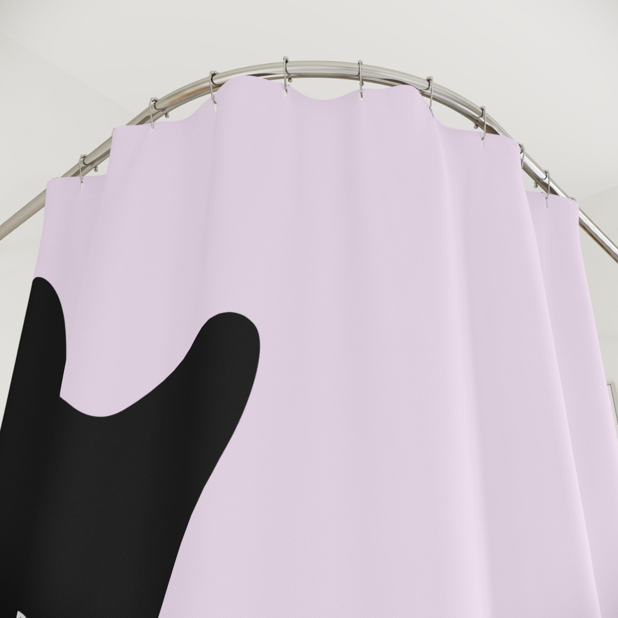 Chic Cat Shower Curtain - Modern Bath Decor, Cute Cat Designs, Gift for Cat Lovers, Trendy Bathroom Accessories, Home Makeover