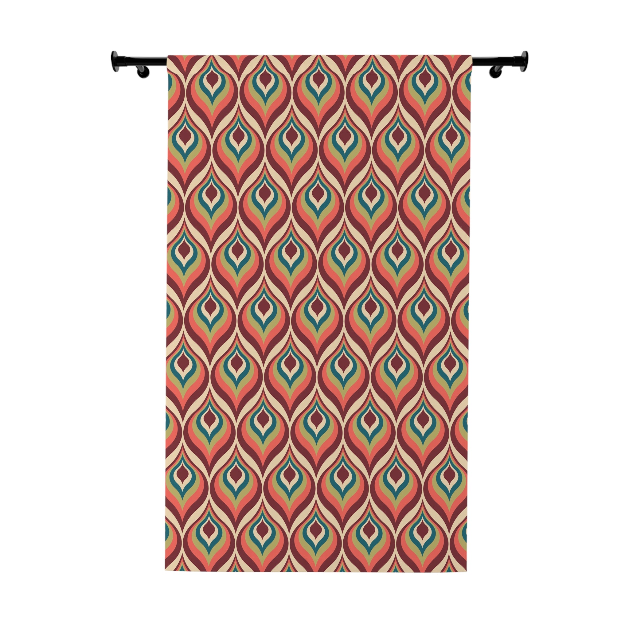 Shaped Things Boho Pattern Blackout Window Curtain