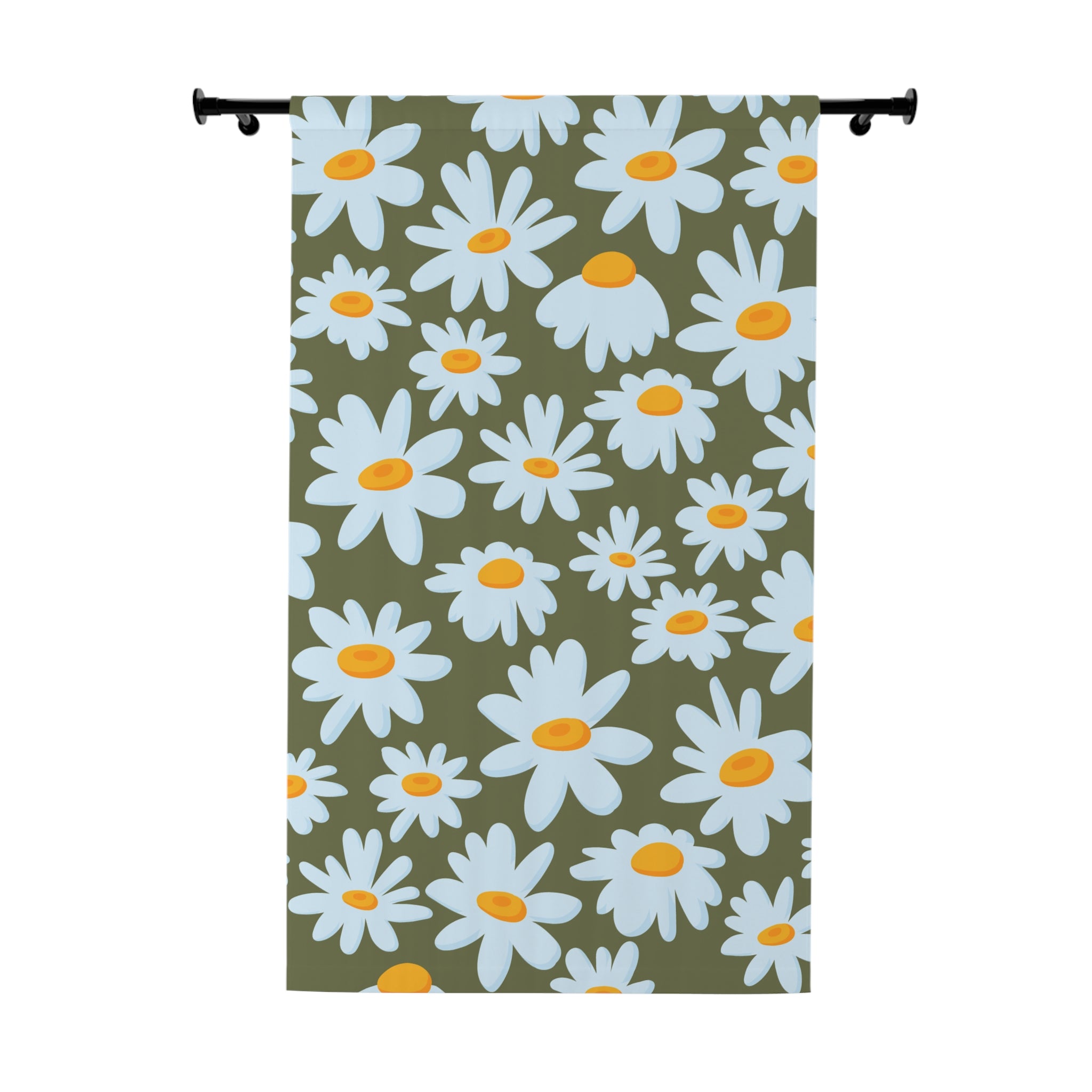 Daisy Field Naturalish Blackout Window Curtain