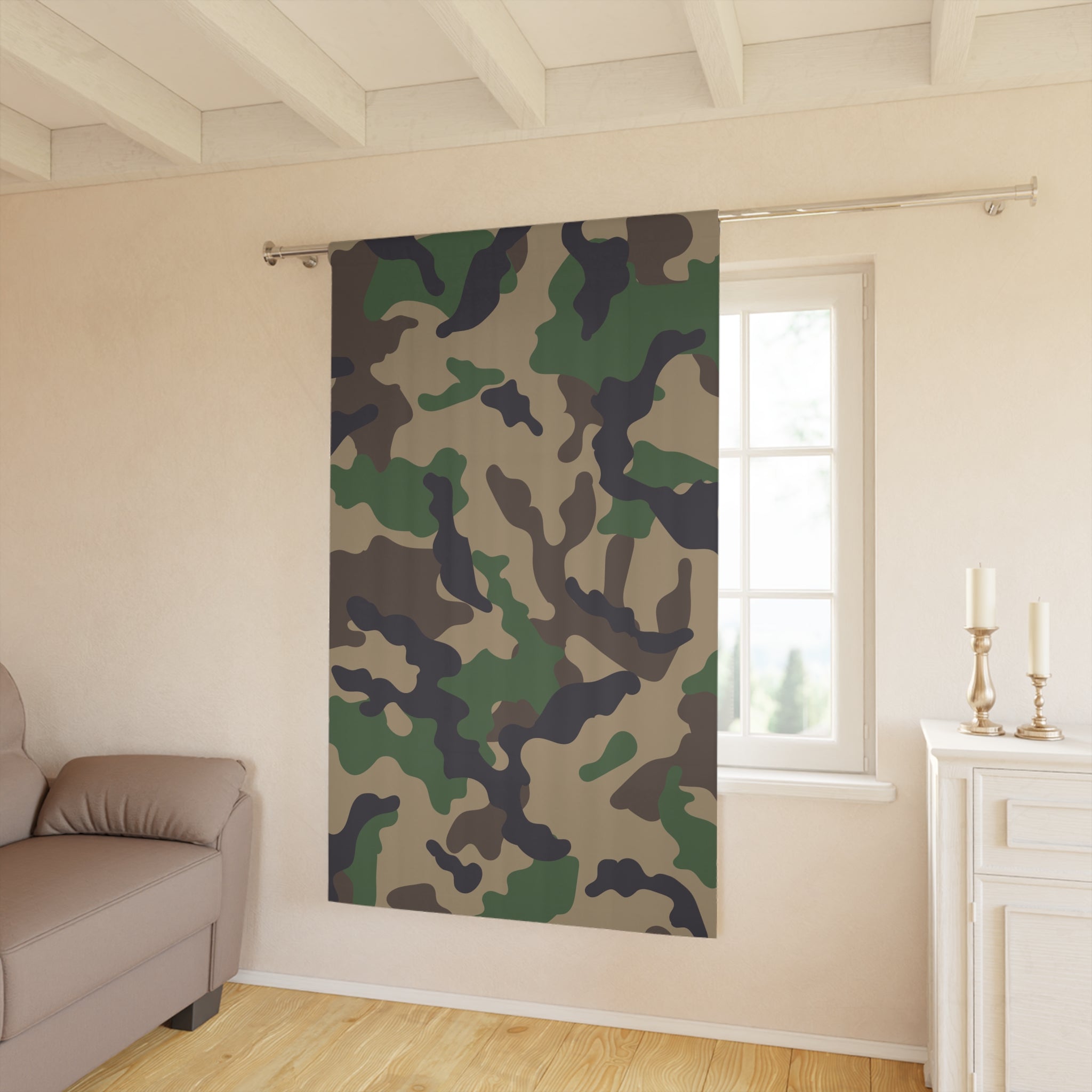 Casually Camo Blackout Window Curtain