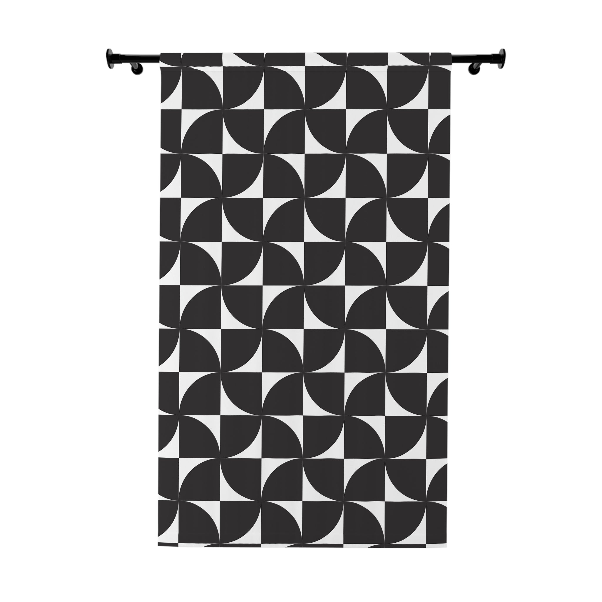Zumwhere Geometric Blackout Window Curtain