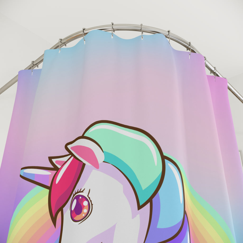 Whimsical Unicorn Shower Curtain, Unicorn Bathroom Decor, Kids Shower Curtain, Rainbow Shower Curtain, Fun Home Accessories, Gift for [...]