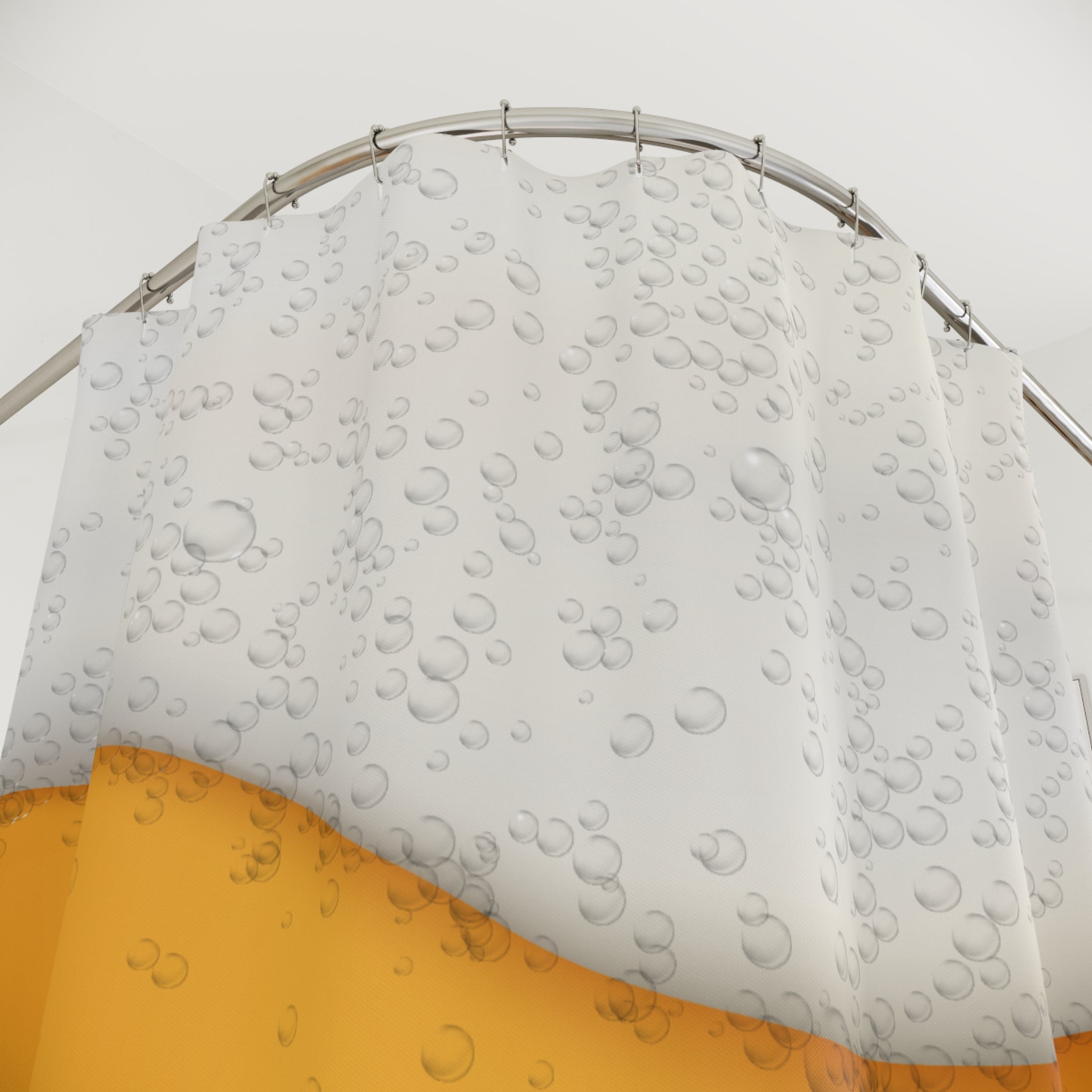 Some Beach Some Beer Shower Curtain, Fun Bathroom Decor, Novelty Gift for Beer Lovers, Unique Bathroom Accessory, Perfect for Parties