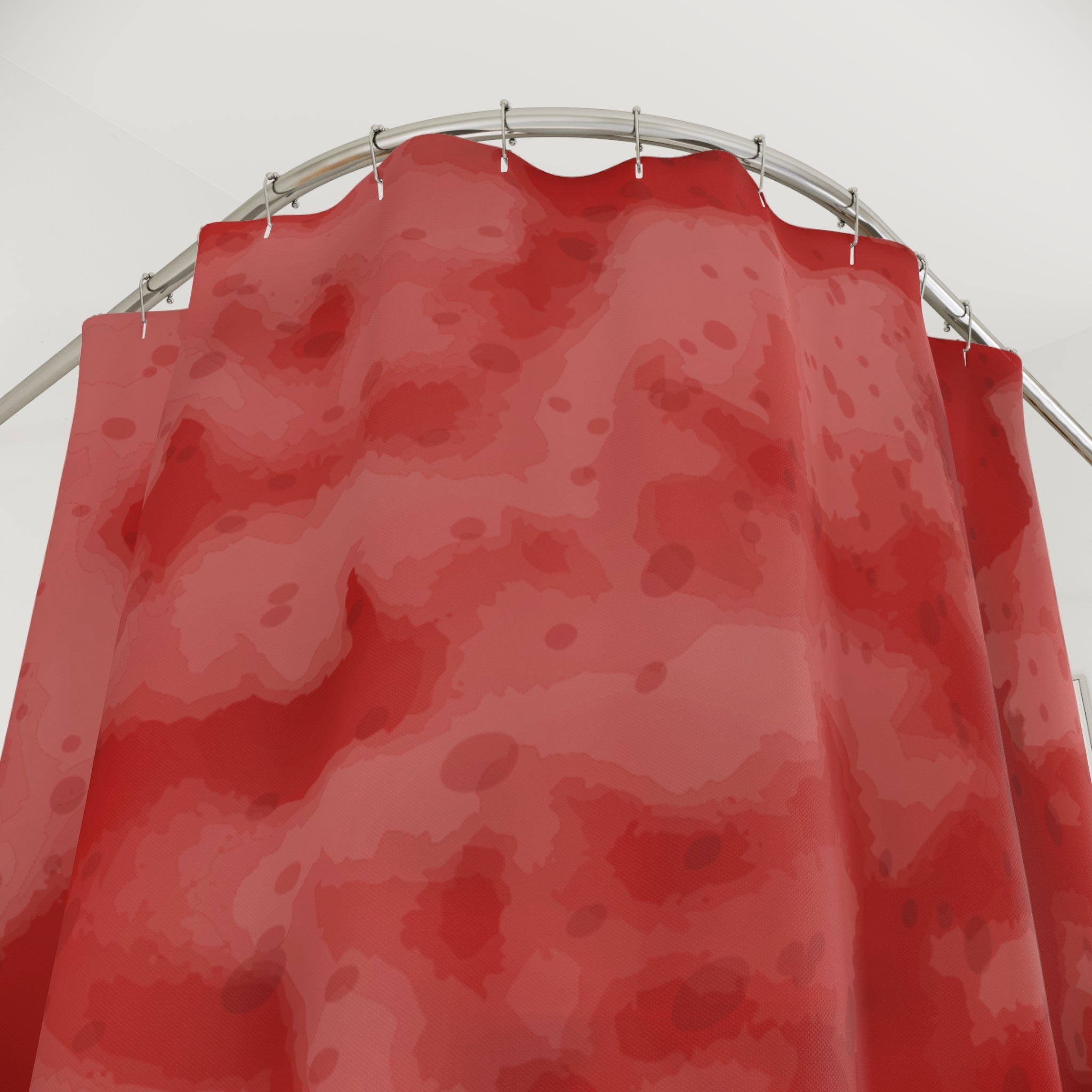 Strawberry Jelly Shower Curtain, Vibrant Bathroom Decor, Boho Home Accessory, Gift for Her, Unique Bathroom Upgrade