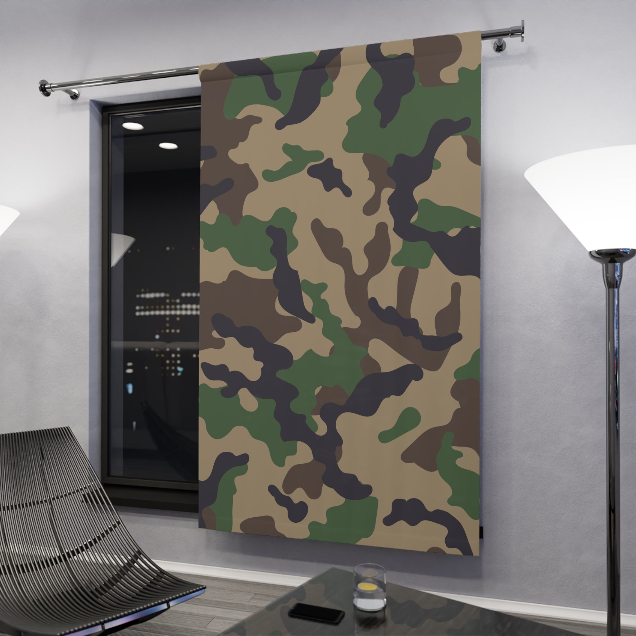 Casually Camo Blackout Window Curtain