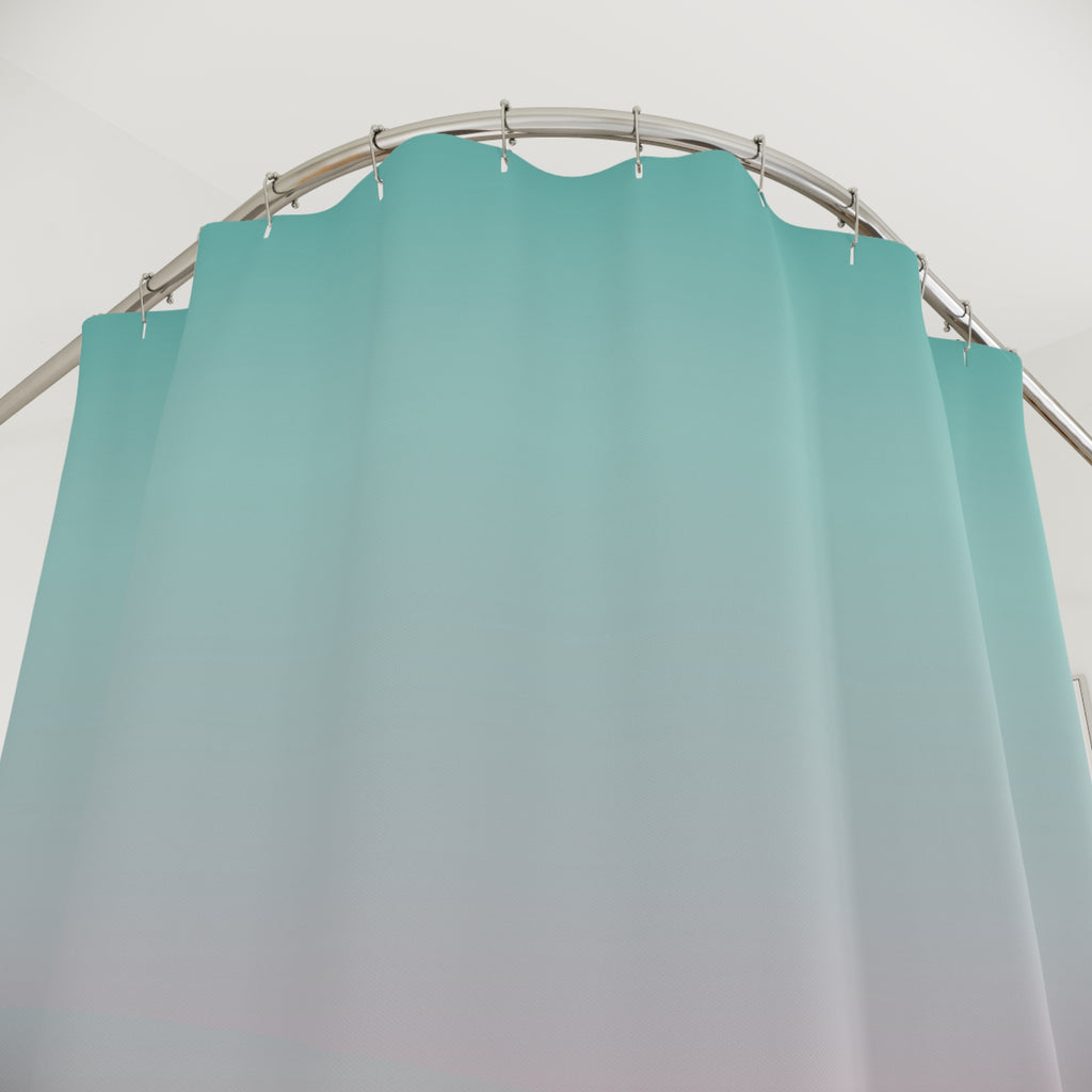 Calming Ocean Breeze Minimalist Shower Curtain, Beach Bathroom Decor, Coastal Home Accent, Tranquil Shower Curtain, Nautical Gift Idea