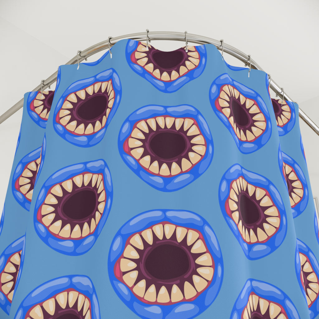 Whimsical Eye-Patterned Shower Curtains, Fun Bathroom Decor, Unique Gift for Home, Quirky Bathroom Accessories, Eye-Catching Design