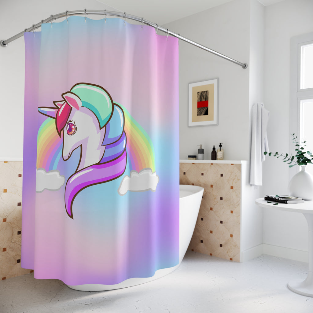 Whimsical Unicorn Shower Curtain, Unicorn Bathroom Decor, Kids Shower Curtain, Rainbow Shower Curtain, Fun Home Accessories, Gift for [...]