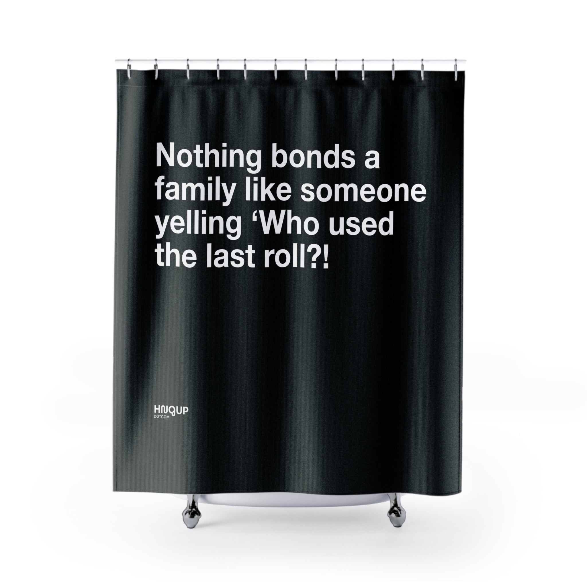Funny Family Bonding Shower Curtain