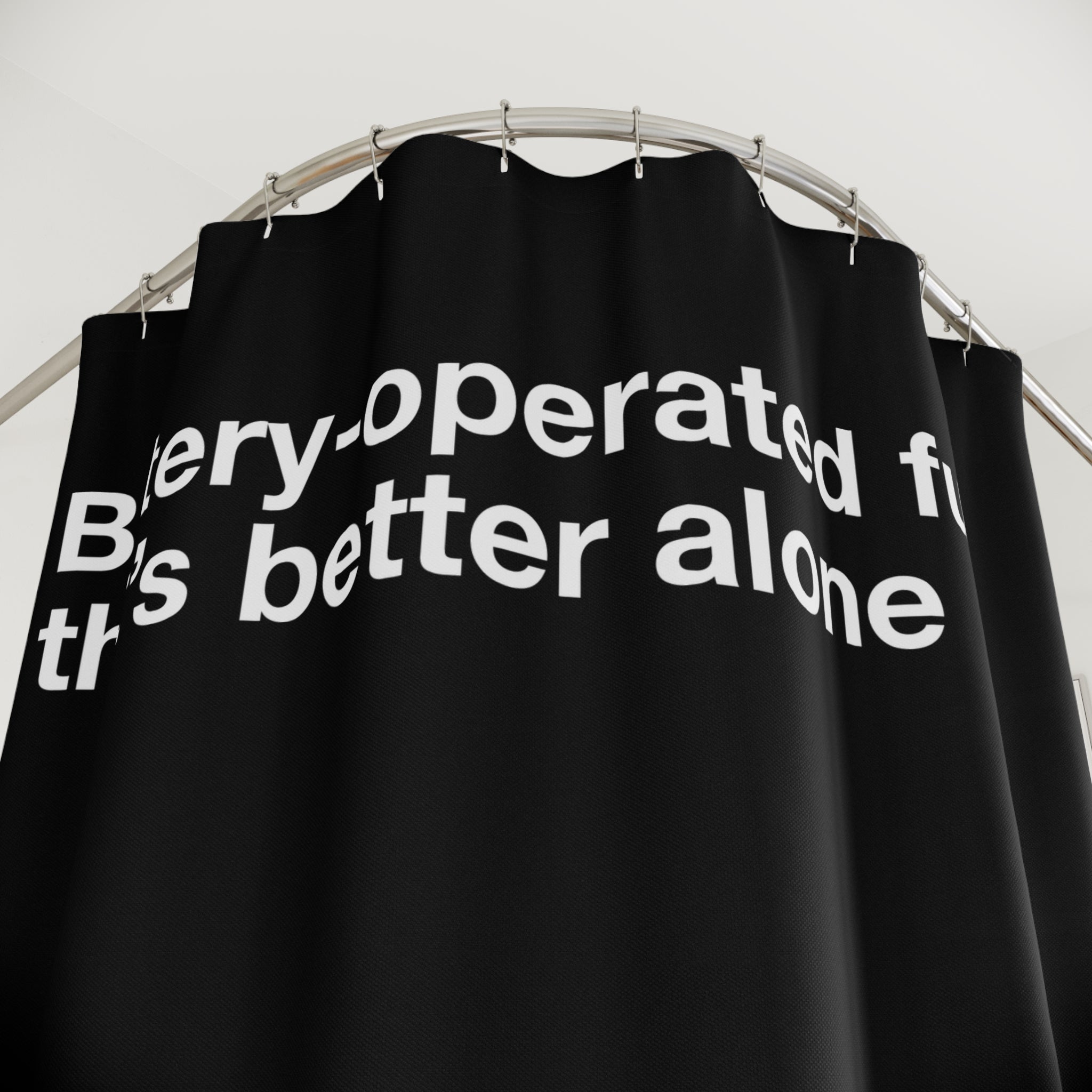 Battery-Operated Fun Shower Curtain