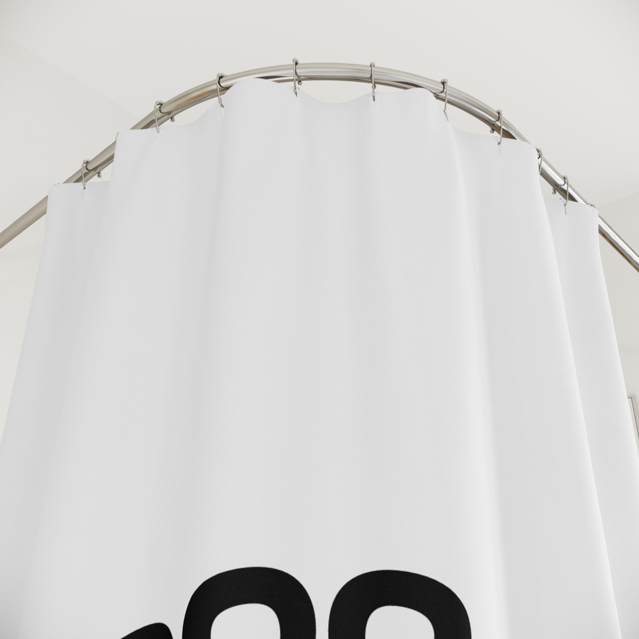 Playful Ghost Shower Curtain - Fun Bathroom Decor, Halloween Vibe, Unique Gift, Trendy Home Accessory, Quirky Bathtub Curtain
