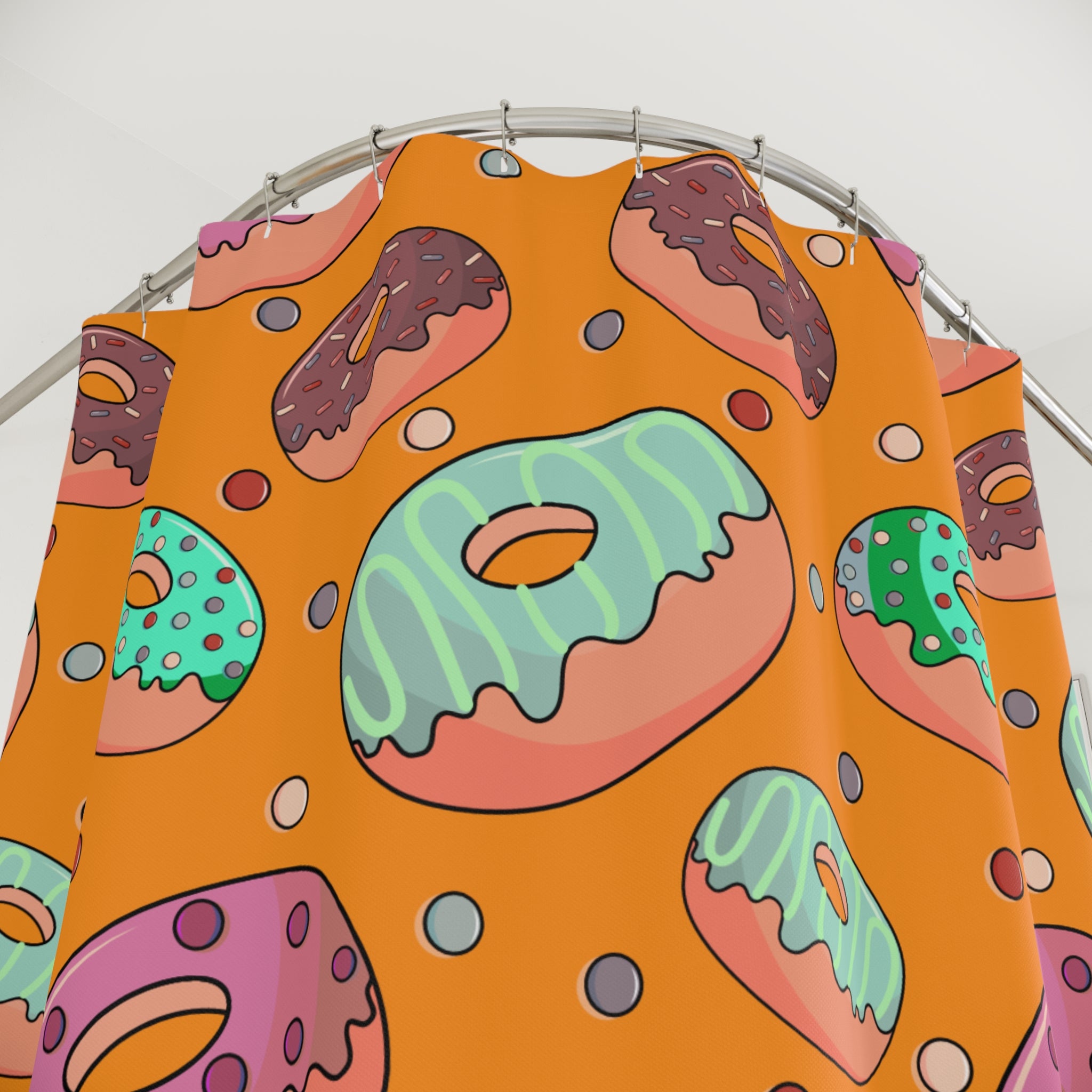 Sweeties Donuts Shower Curtain