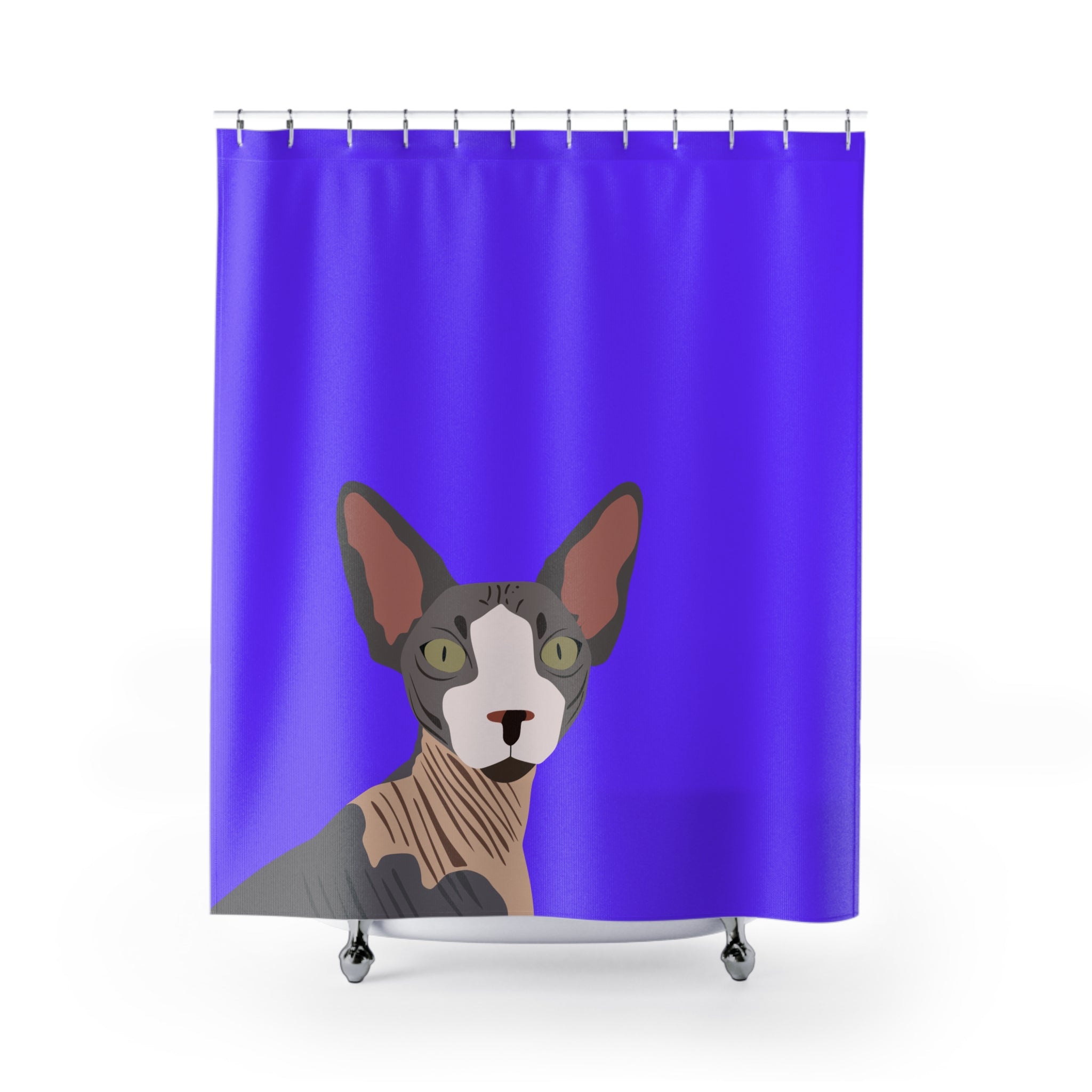 A Sphynx is Bold AF Shower Curtain