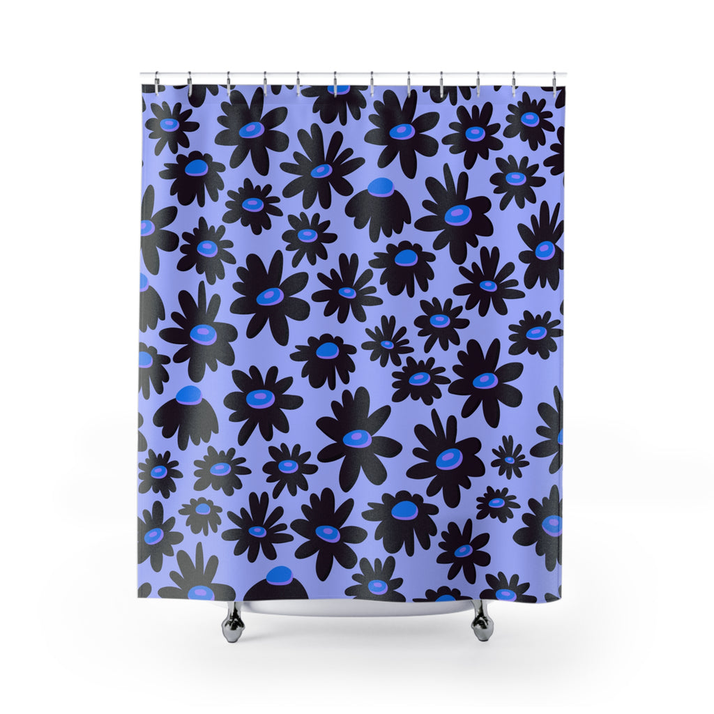 Daisy Field Gothic Shower Curtain