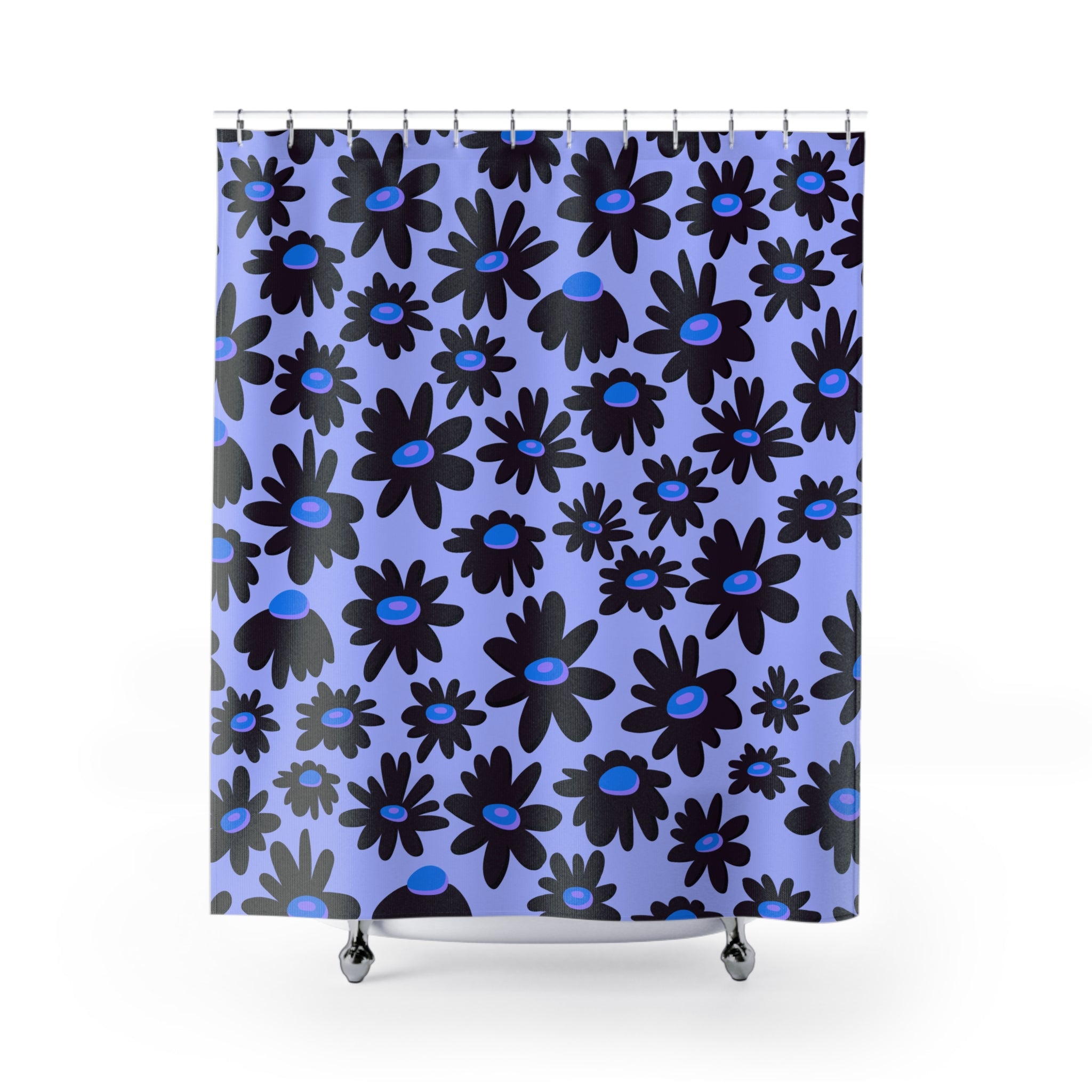 Daisy Field Gothic Shower Curtain