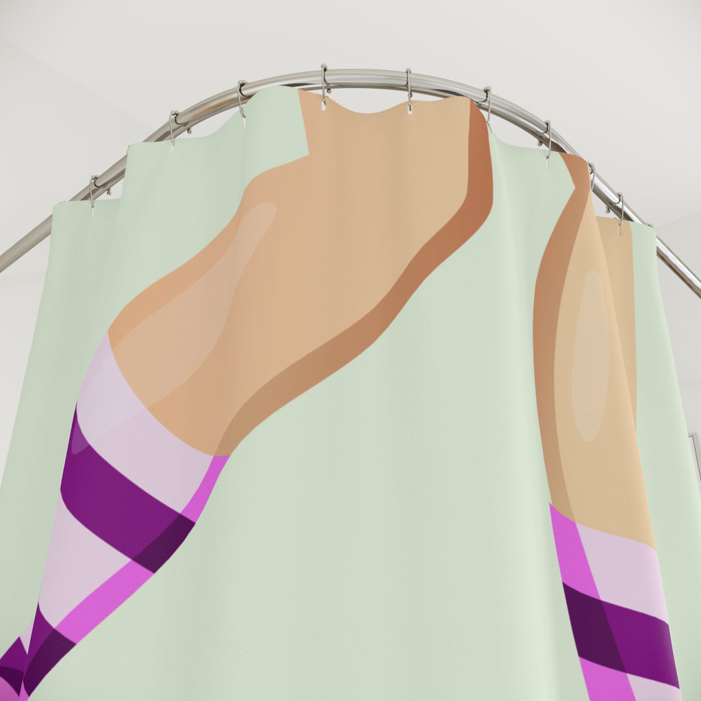 Vibrant Roller Skate Girl Legs Shower Curtain, Fun Bathroom Decor, Retro Vibe, Gift for Skating Enthusiasts, Unique Home Accessory, Ideal for [...]