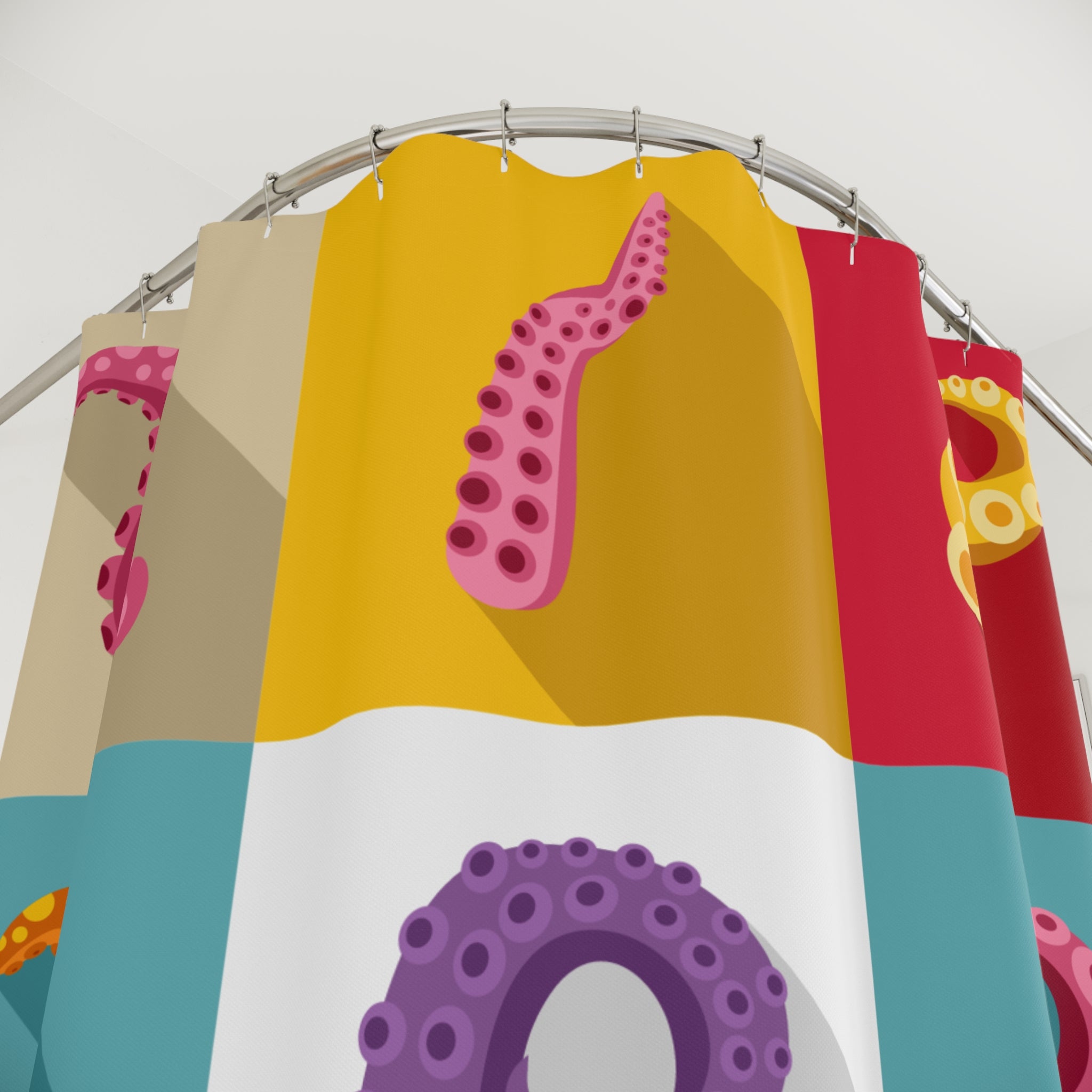Colorful Octopus Shower Curtain – Fun Nautical Bathroom Decor, Waterproof Shower Curtain, Quirky Home Accessory, Marine Theme Gift, [...]