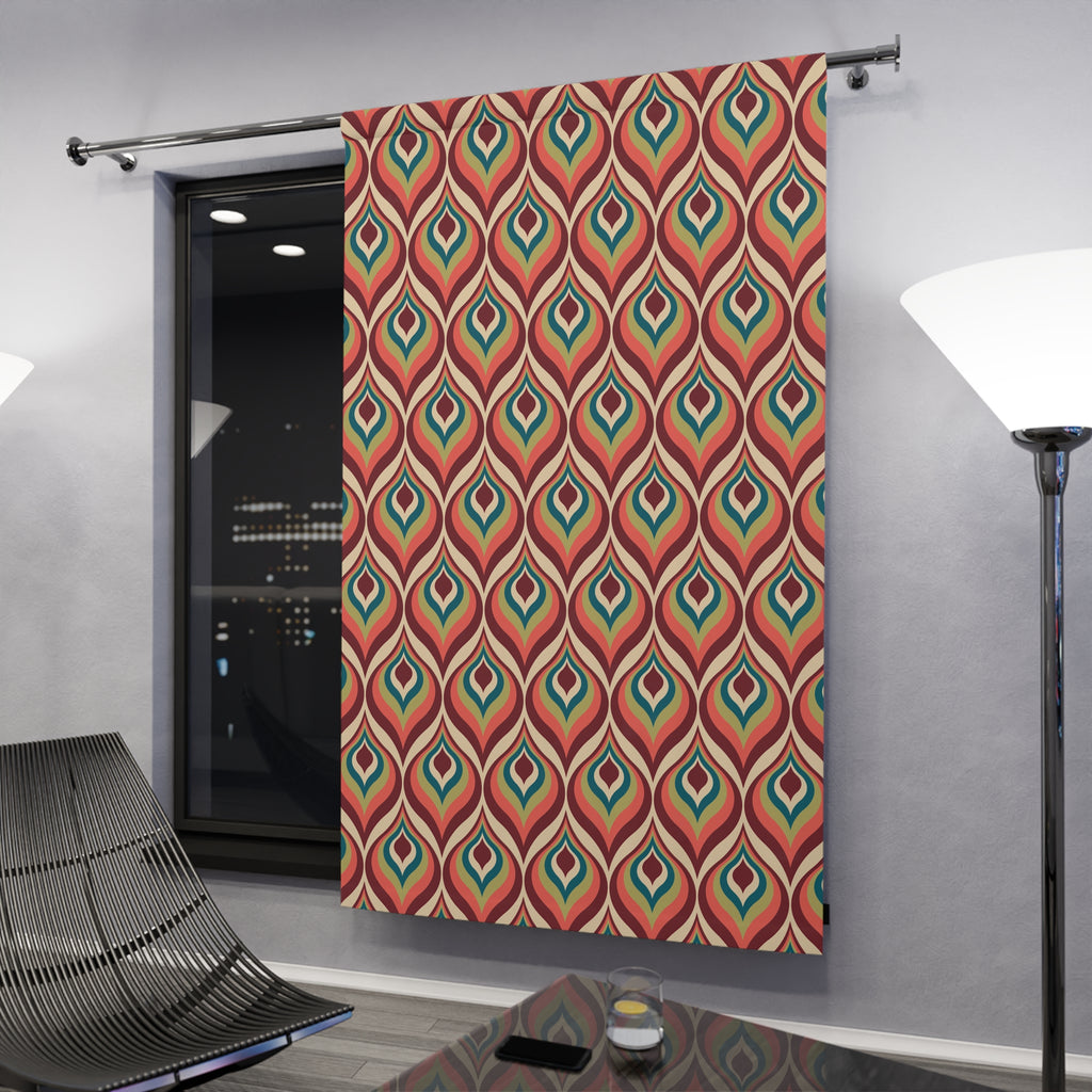 Shaped Things Boho Pattern Blackout Window Curtain