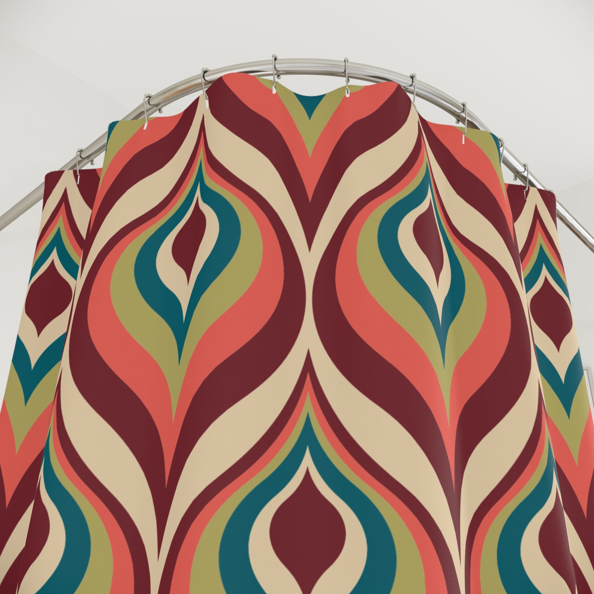 Shaped Things Boho Shower Curtain