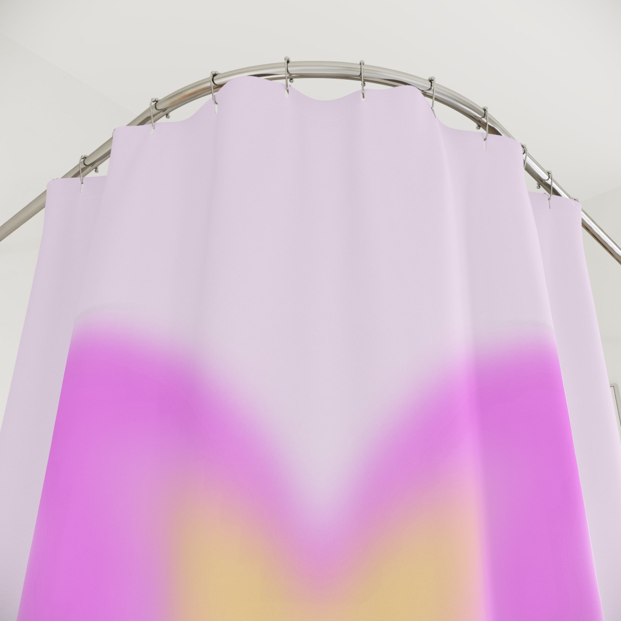 Aura Butterfly Bliss Shower Curtain | Floral Bathroom Decor, Boho Shower Curtain, Spring Vibes, Gift for Nature Lovers, Pink Butterfly Design