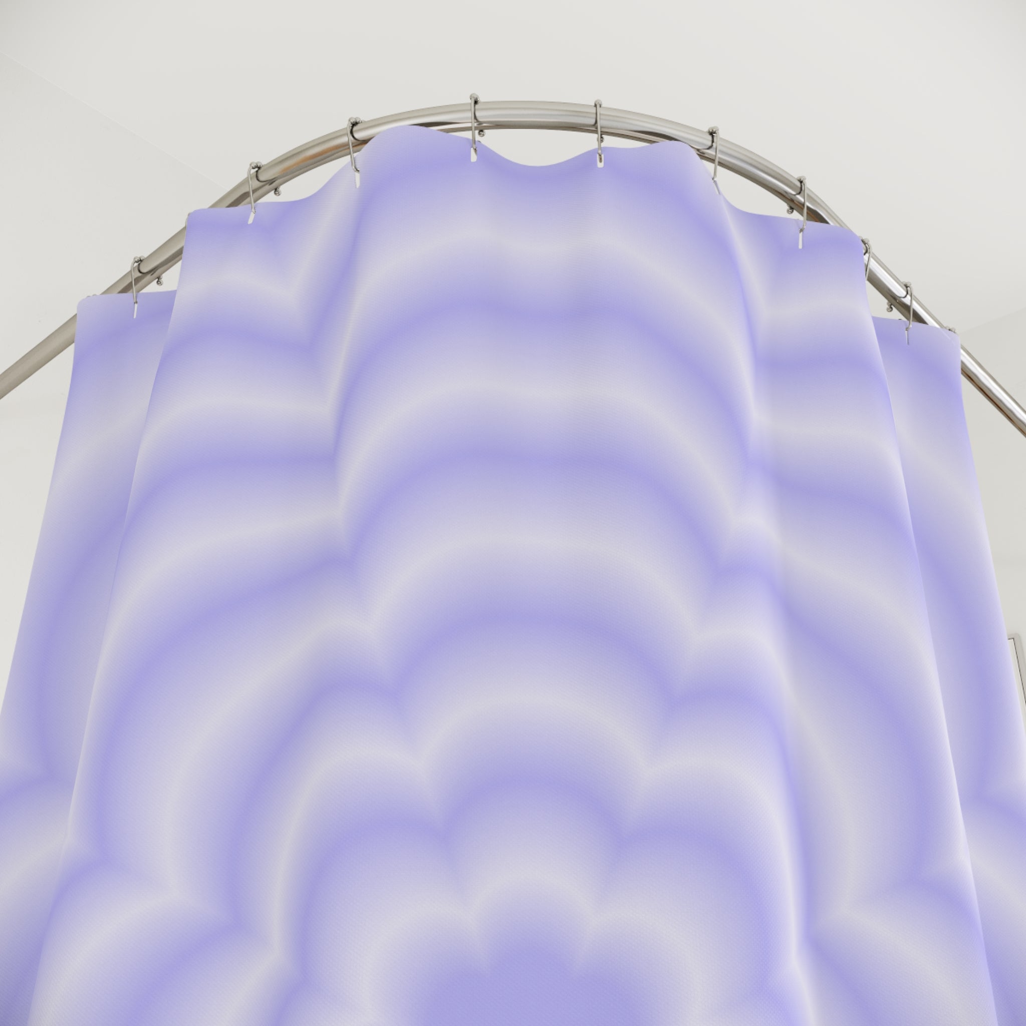 Modern Flower Wave Shower Curtain, Colorful Bathroom Decor, Trendy Home Accent, Gift for New Home, Boho Style, Vibrant Design