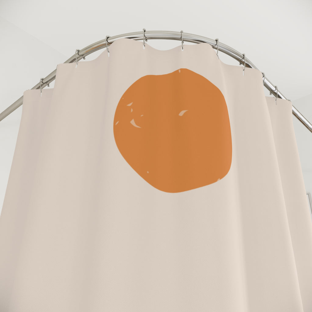 Coastal Breeze Sunrise Shower Curtain, Ocean Vibes Bathroom Decor, Boho Chic Farmhouse Shower Curtains, Relaxing Home Accessory