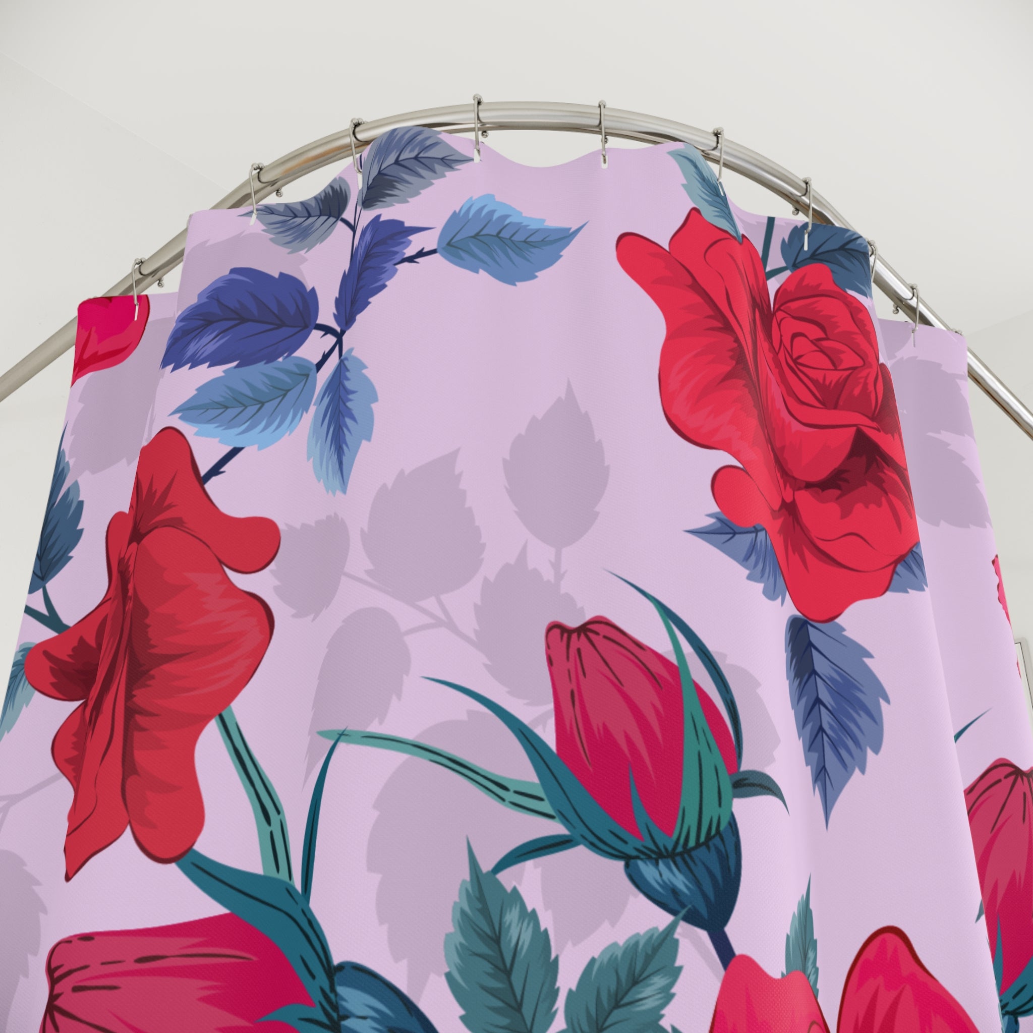 Rosey Sister Naturalish Shower Curtain