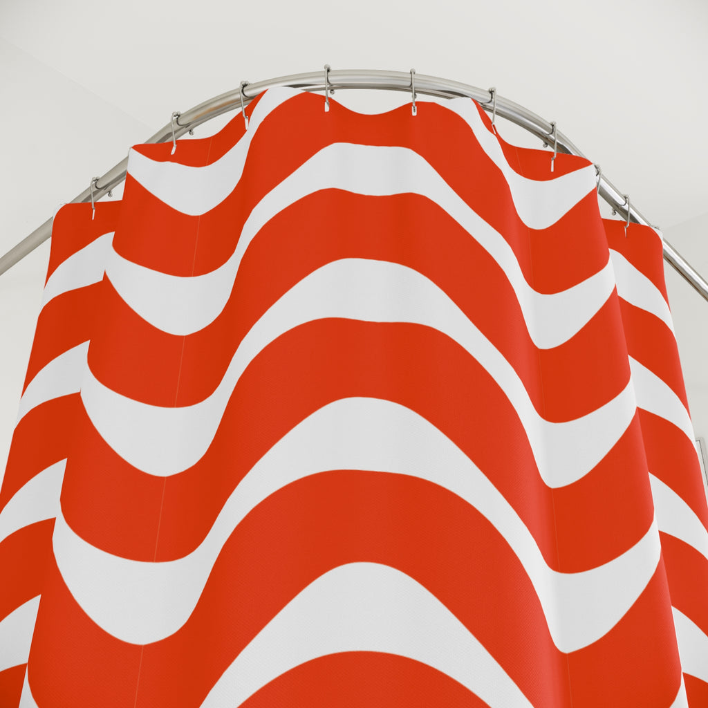 Wave Hello Shower Curtain