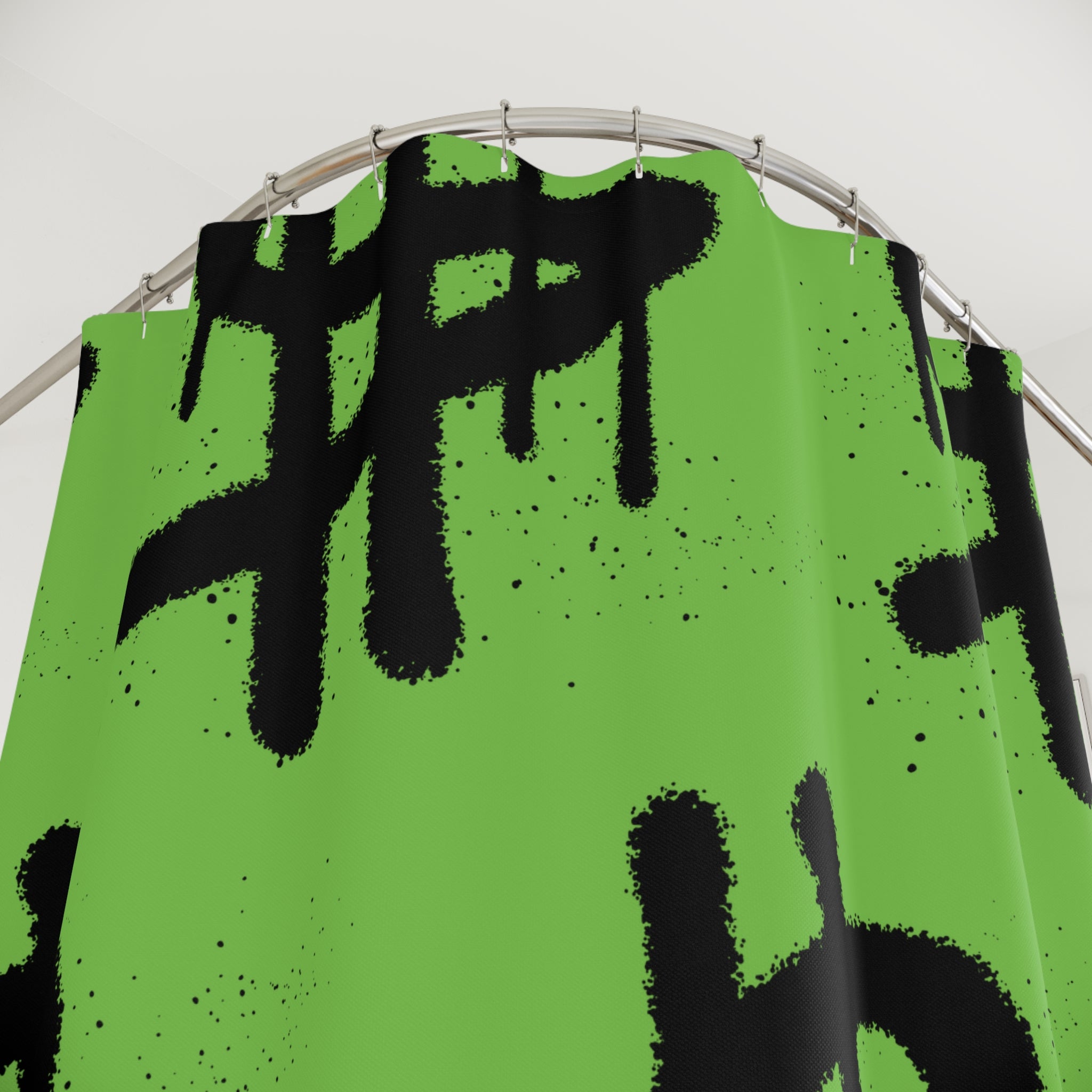 Head Full of Money - Bold Motivational Shower Curtain - Just Make That Money, Bathroom Decor, Money-Themed Gift, Home Accessories, Modern Design