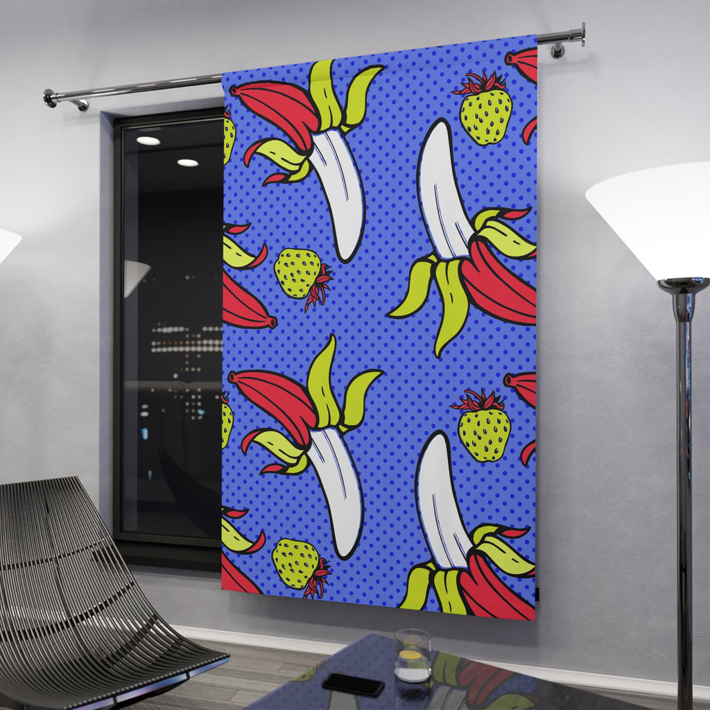 OMG Nana Pattern Blackout Window Curtain