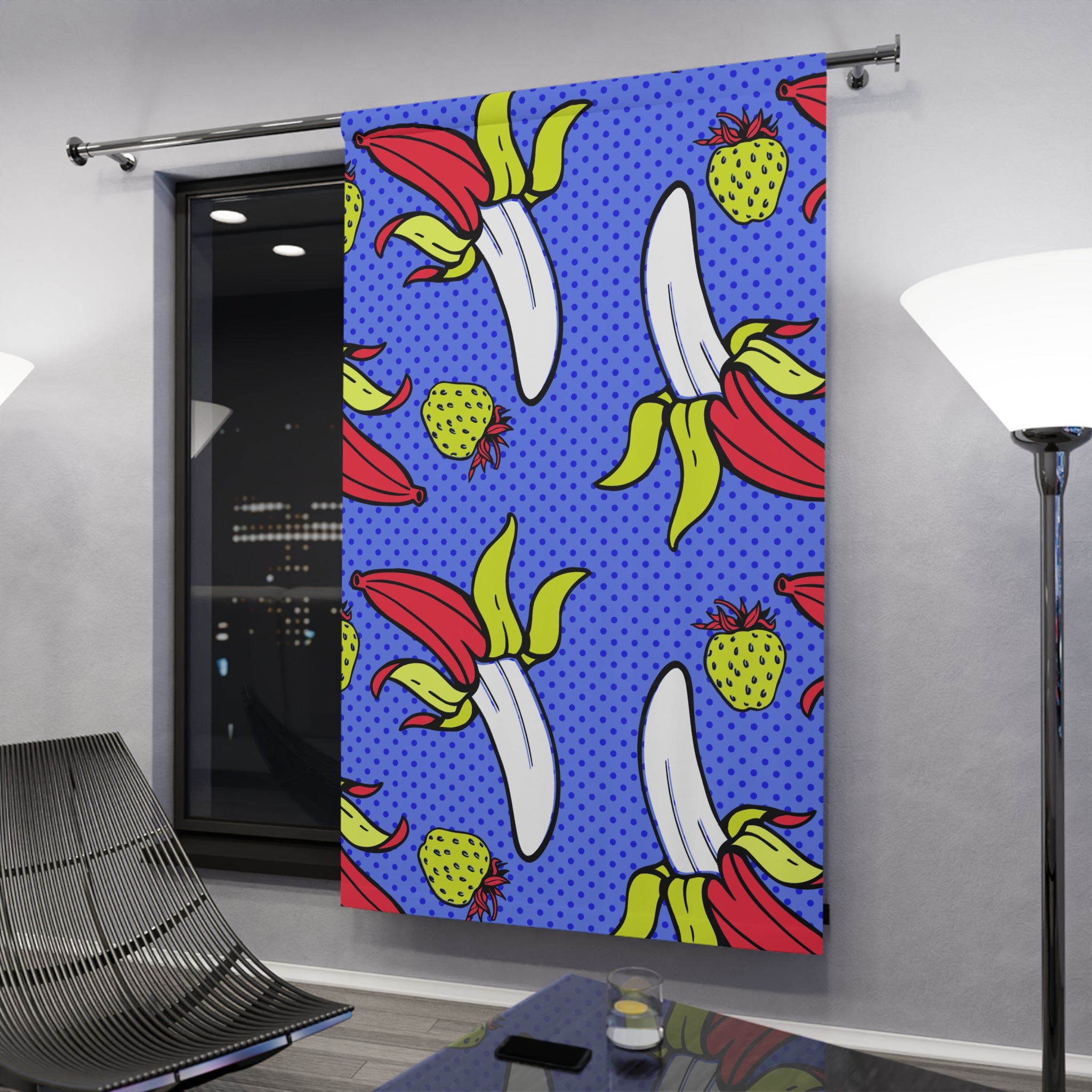 OMG Nana Pattern Blackout Window Curtain