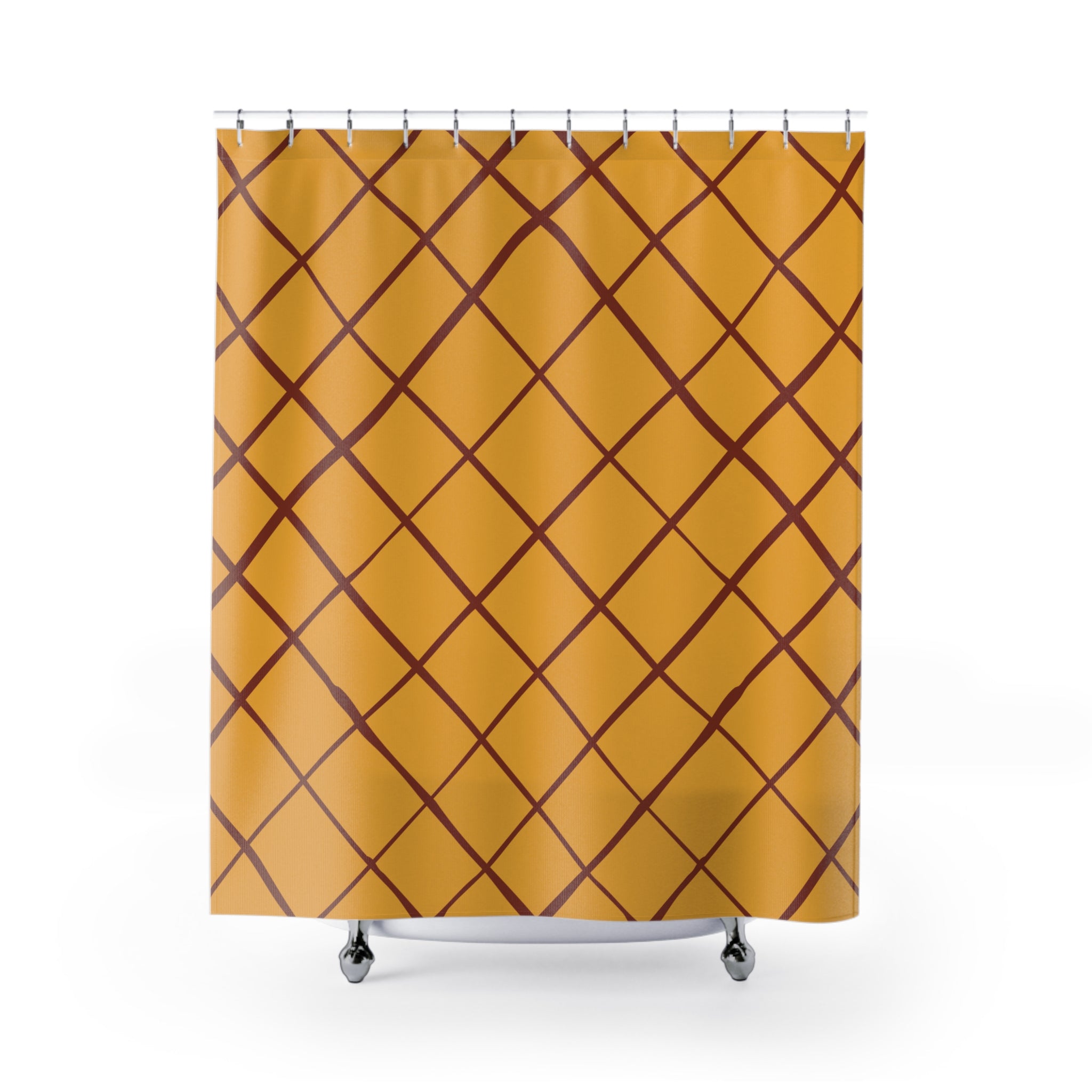 Stylish Geometric Shower Curtain - Modern Home Décor, Bathroom Accessories, Unique Gift, Chic Design, Boho Vibes