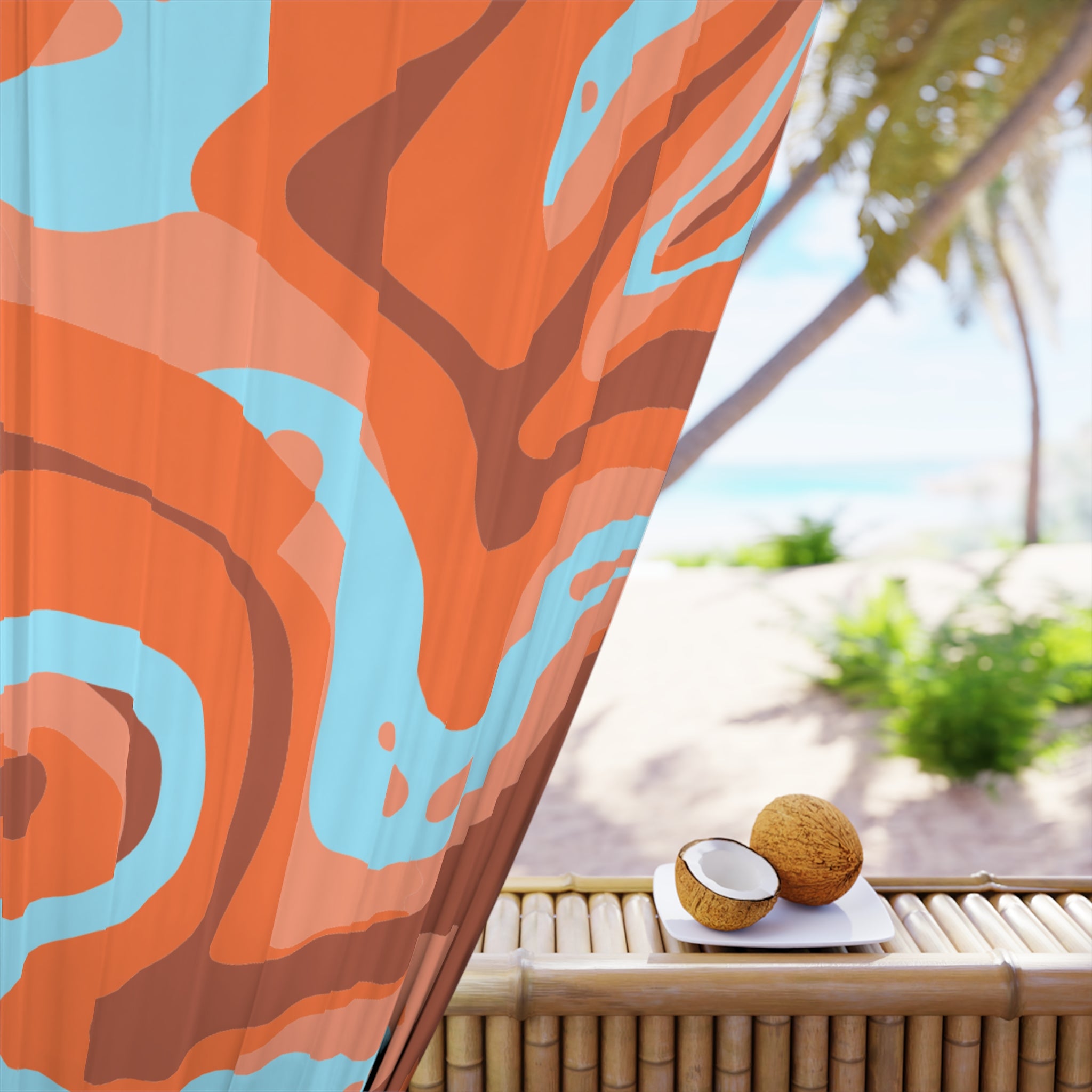 Vibrant Utah Landscape Inspired Blackout Window Curtain