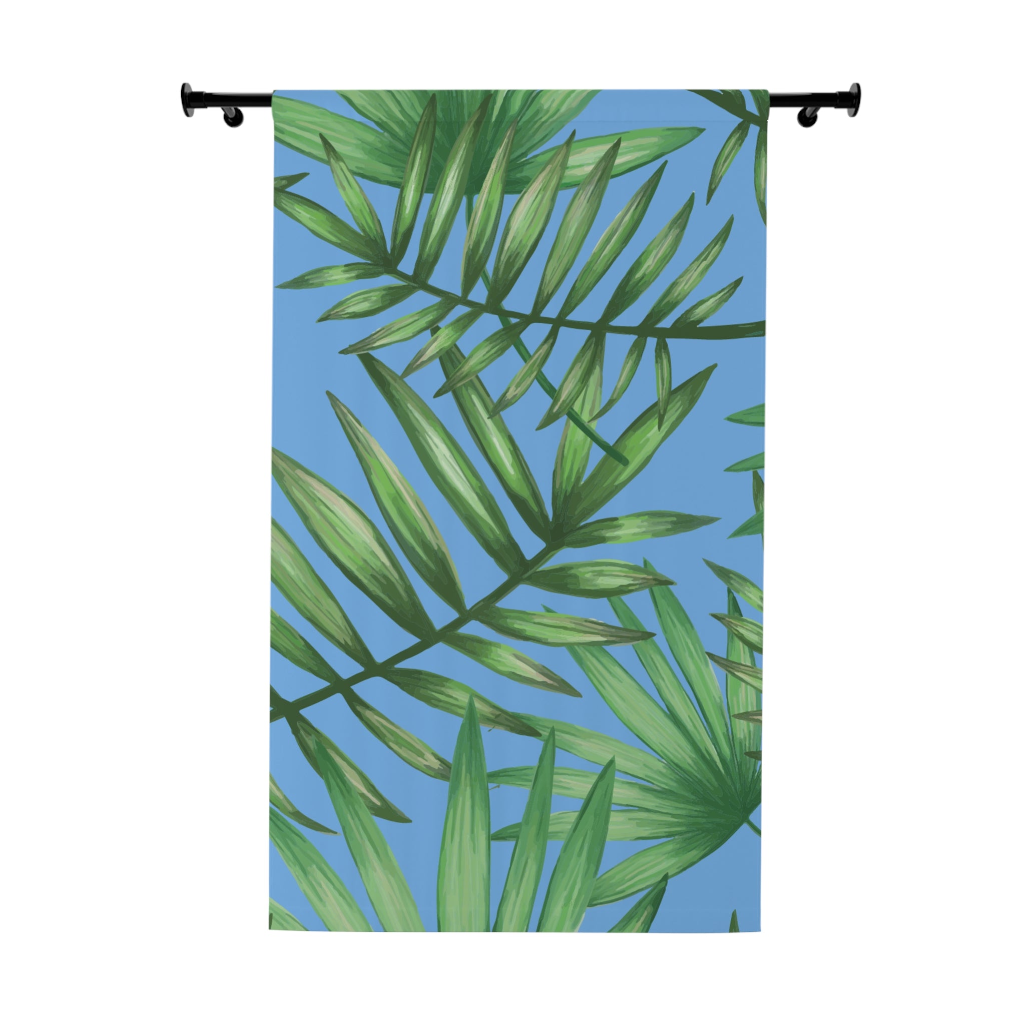 Dads Tropical Leaf Shirt Blackout Window Curtain